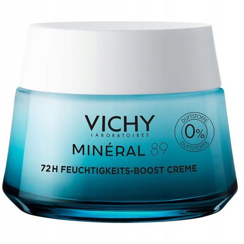 Vichy Minéral 89 Tagescreme für 72 Stunden Feuchtigkeit, für alle Hauttypen 50ml