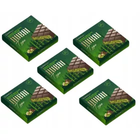 Pistazien-Kadayif Milchschokolade aus Dubai, 5er Pack, 100g