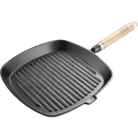 Lamart LT1063 Grillpfanne aus Gusseisen, 24 cm
