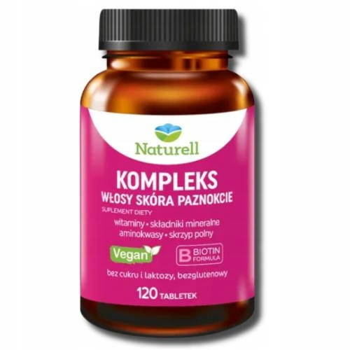 Naturell Kompleks - Ergänzung für Haare, Haut & Nägel, 120 Tabletten