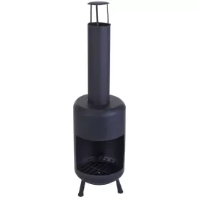  Gartenkamin mit 2-in-1-Feuerraum