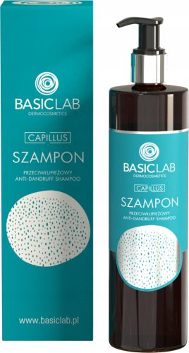 BASICLAB CAPILLUS - Antischuppenshampoo 300 ml - Pflege für schuppige Haare