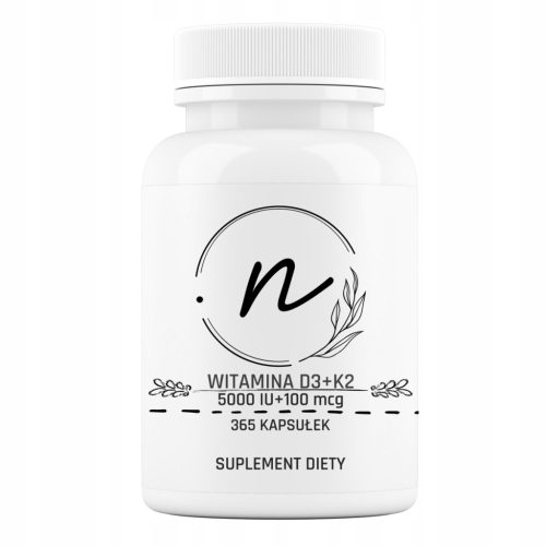 Nature Pro Vitamin D3 + K2 - Unterstützung für Knochen und Kreislauf, 365 Kapseln