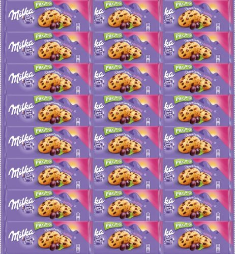 Milka Pieguski - Kekse mit Rosinen und Milchschokolade (24er Pack)