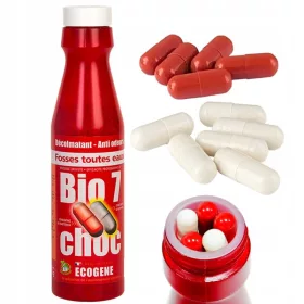   BIO7 CHOC MAX Bakterien + Fettentfernung 2in1, für Kläranlagen