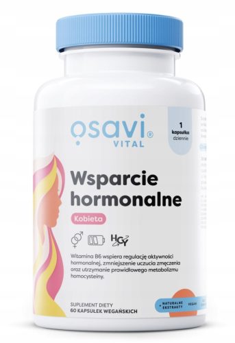 OSAVI Hormonunterstützung für Frauen - 60 vegane Kapseln