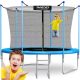  Gartentrampolin 10ft/312cm mit Innennetz und Leiter Neo-Sport
