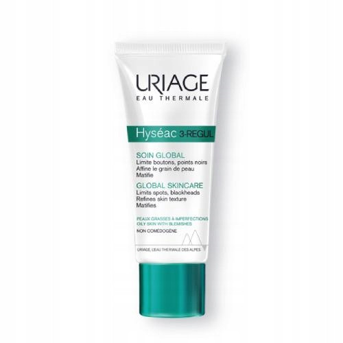 URIAGE Hyseac 3-Regul+ Gesichtspflege zur Reduzierung von Hautunreinheiten, 40ml