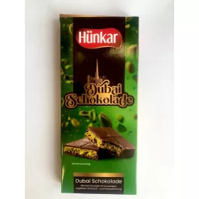   Dubai Schokolade mit Pistazien und Kadayif, 185g - Dubai Chocolat