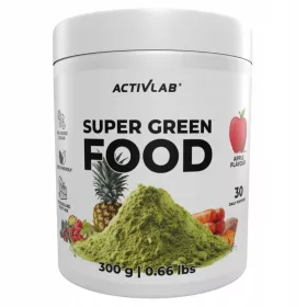  Activlab Super Green Food Apfelgeschmack - 300 g Superfood Pulver