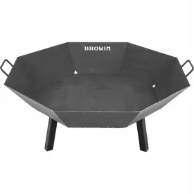  Gartenkamin ø 80 cm - Loft schwarzer Kaminkessel