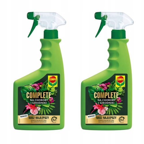 COMPO COMPLETE 2-in-1 Pflanzenschutz gegen Schädlinge und Krankheiten, 500 ml