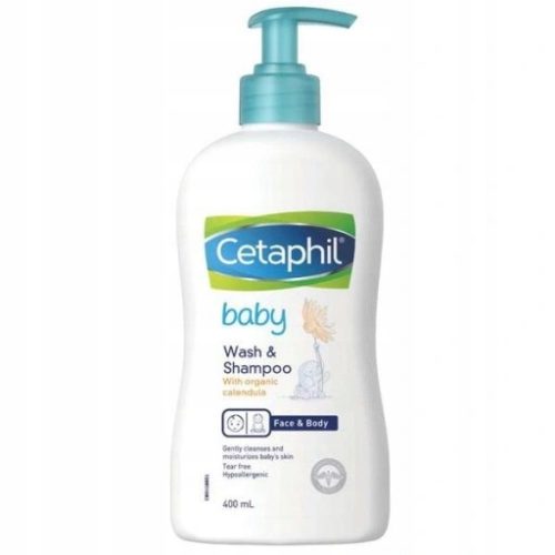 CETAPHIL BABY 2 in 1 Emulsion Wash und Shampoo für Kinder 400ml