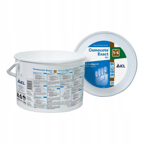  OSMOCOTE EXACT 5-6M MINI-GRANULAT ORIGINAL ICL-BESCHICHTETER DÜNGER 15-9-11
