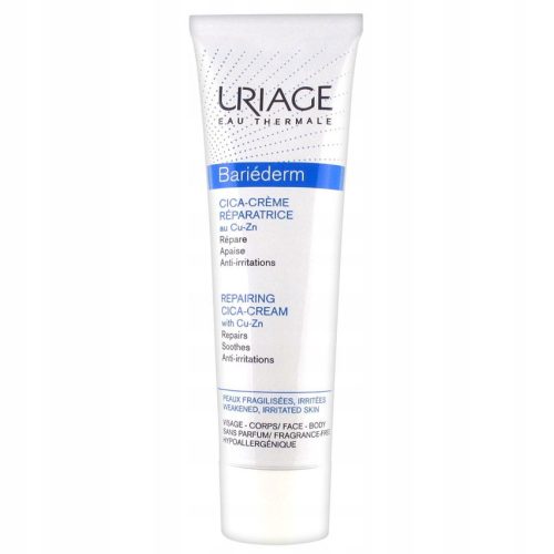 Uriage Bariederm Cica-Cream - Regenerierende Creme für irritierte Haut, 40ml