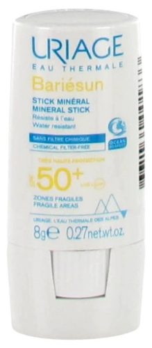 Uriage Bariesun SPF50+ Mineral-Sonnenstift 8g - Hoher Schutz für empfindliche Haut