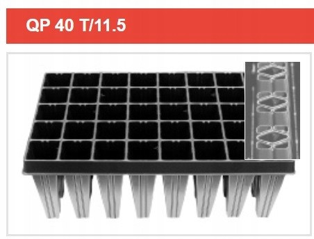 QUICK POT QP 40 T/11.5 - Multiplaty im Karton, 20 Stück