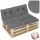  GARTENKISSEN AUS PALETTEN EUROPALETTENMÖBEL 120x80 CM WASSERDICHTES SET