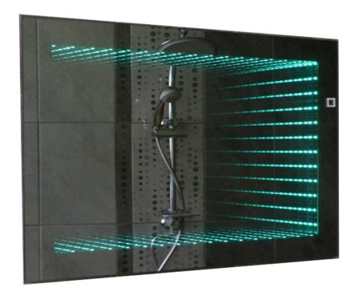  Badezimmerspiegel LED 3D Tiefe Pilot 90 x 130