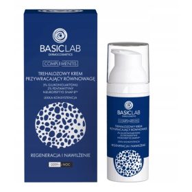  BasicLab Trehalose-Gesichtscreme für leichte Hautbalance, 50 ml