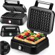  Mozano Waffeleisen Mozano Smart Waffeleisen 2200 W schwarz