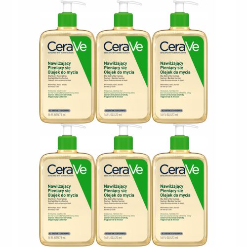 CeraVe nawilżający pieniący się 473 ml olejek do mycia