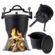  Gusseisentopf Ungarischer Jagdtopf Lagerfeuer Braten Grill 5 L