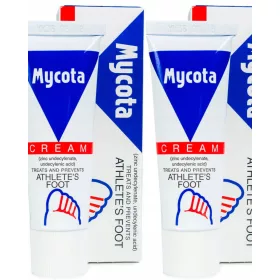 Mycota Antipilz-Creme für Füße, Nägel und Haut, 2 x 25g