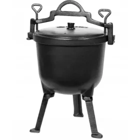    Gusseisen Standkessel Ungarn Ungarn Lagerfeuer Topf Grill 10L