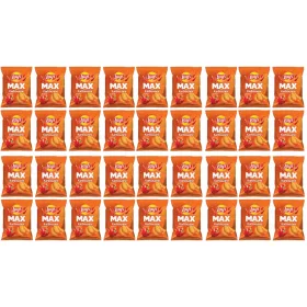   36x 40g LAY'S MAX Paprikageschmack Wellenchips im Karton