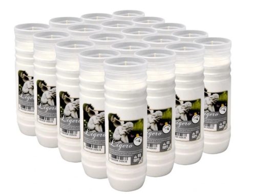 Paraffinwachseinsätze für Kerzen 96 Stunden 4 Tage 20 Stück VYPR