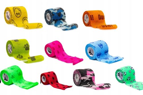 REA COHESIVE BANDAGE Set: 10-teiliges Farbmix-Bandagenpaket für medizinische Anwendungen