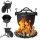  Gusseisentopf 15L Ungarischer Jagdtopf Bratstücke für Grill Lagerfeuer