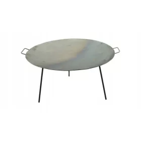  WOK-PFANNE FÜR FEUER 60 DICKE PLATTE Kamin