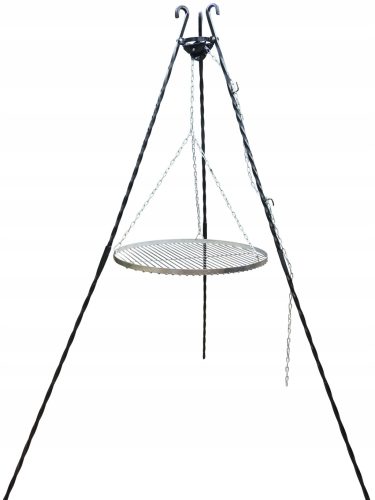  Gartengrill geschmiedet Dreibein 180 cm + Rost 60 cm