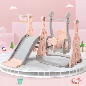  4-in-1-Kindergartenrutsche für drinnen und draußen