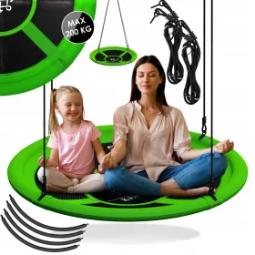  Schaukel Storchennest Verstellbare Hängeschaukel