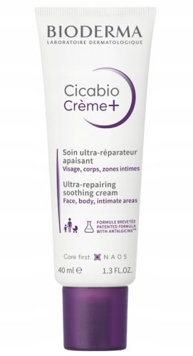 Bioderma Cicabio Crème+ 40ml - Regenerierende Beruhigungscreme für die ganze Familie