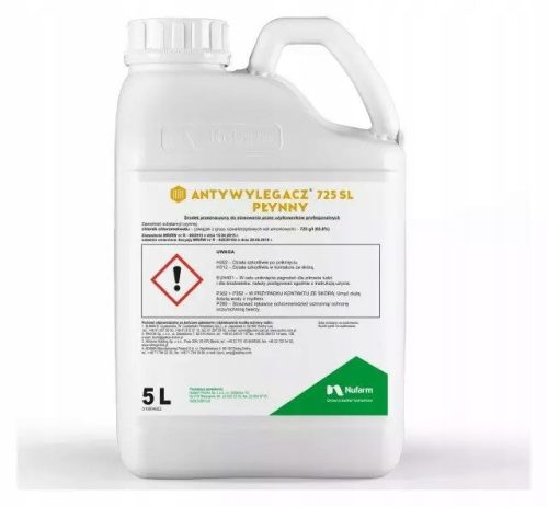 NUFARM Antywylegacz Płynny 725 SL 5L – Regulator Wzrostu dla Optymalnej Produkcji Zbożowej