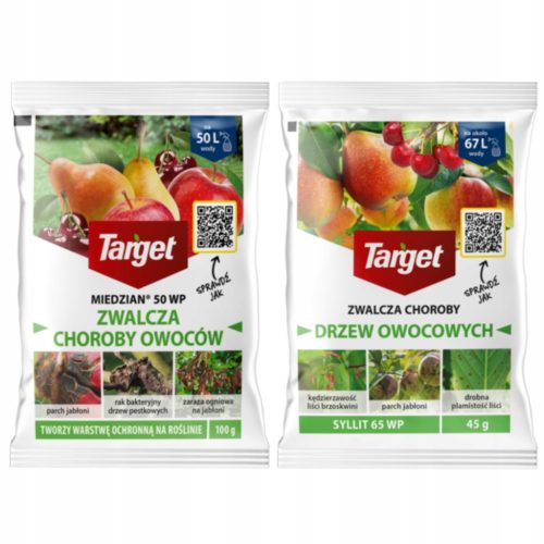 Miedzian 50 WP & Syllit 65 WP: Schutz für Obstbäume und Sträucher