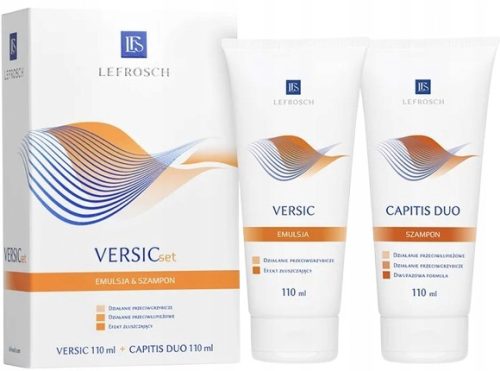 Lefrosch Versic Set emulsja + szampon 2x110 ml