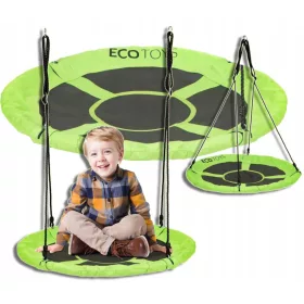    Robuste Gartenschaukel Storchennest Kinderhängesessel 100cm