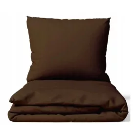   Luxus-Bettwäscheset 160x200 aus 100% Baumwolle, Doppelfarbig mit Kissenbezügen