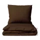 Luxus-Bettwäscheset 160x200 aus 100% Baumwolle, Doppelfarbig mit Kissenbezügen