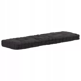  vidaXL Kissen 120x40x7 Schwarz