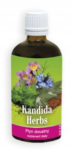 Kandida Herbs 100ml - Natürliches Nahrungsergänzungsmittel aus Pflanzenextrakten