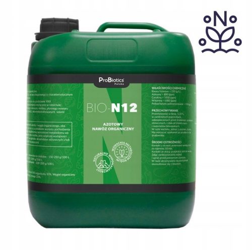 Bio N-12 Organischer Stickstoffdünger 5l Pflanzenwachstums- und Entwicklungsstimulator