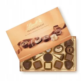   Lindt Pralinés Nougat - Exquisite Schweizer Schokoladenpralinen, 200g