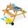  Kindertisch mit Bank Relaxdays 12 m +