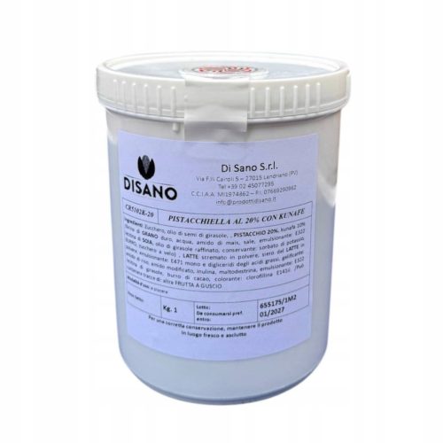 Disano Pistacchiella Creme – Sizilianische Pistaziencreme, 1 kg